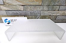 超白玻彩色U型玻璃 超白玻彩色U型玻璃