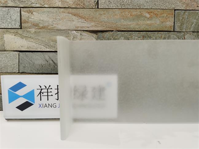 蒙砂U型玻璃 蒙砂U型玻璃